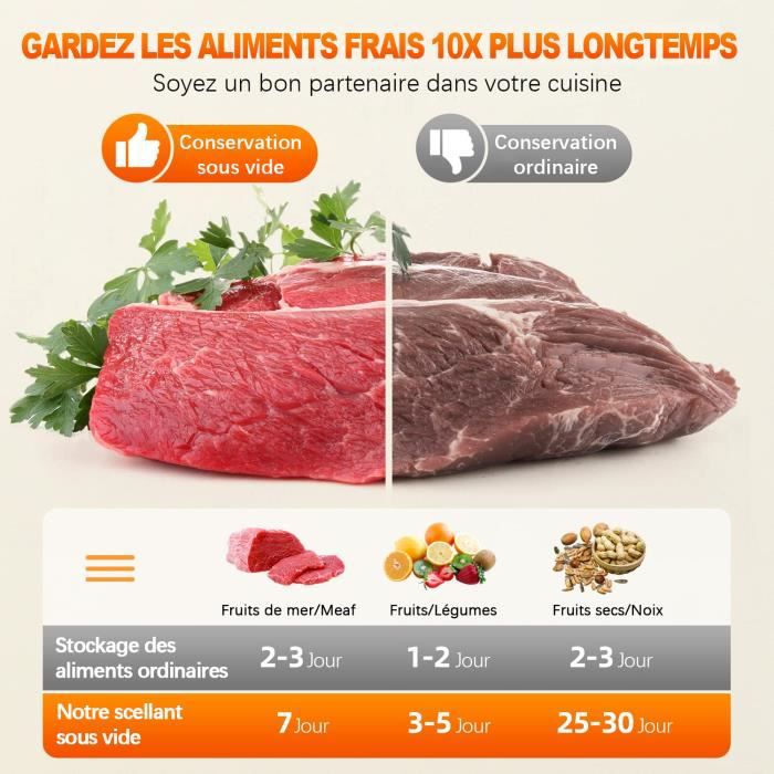 SAC SOUS VIDE 90µ 14X35 X100, Emballages Alimentaire